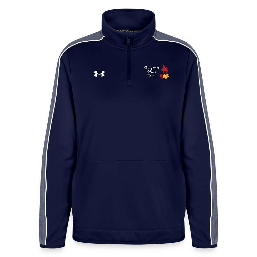 Under Armour Women's Command Quarter Zip 2.0 - navy/white