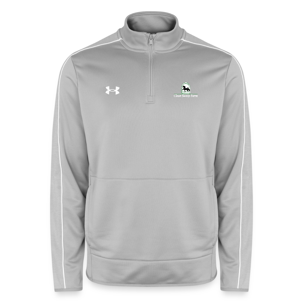 Under Armour Men's Command Quarter Zip 2.0 - light gray