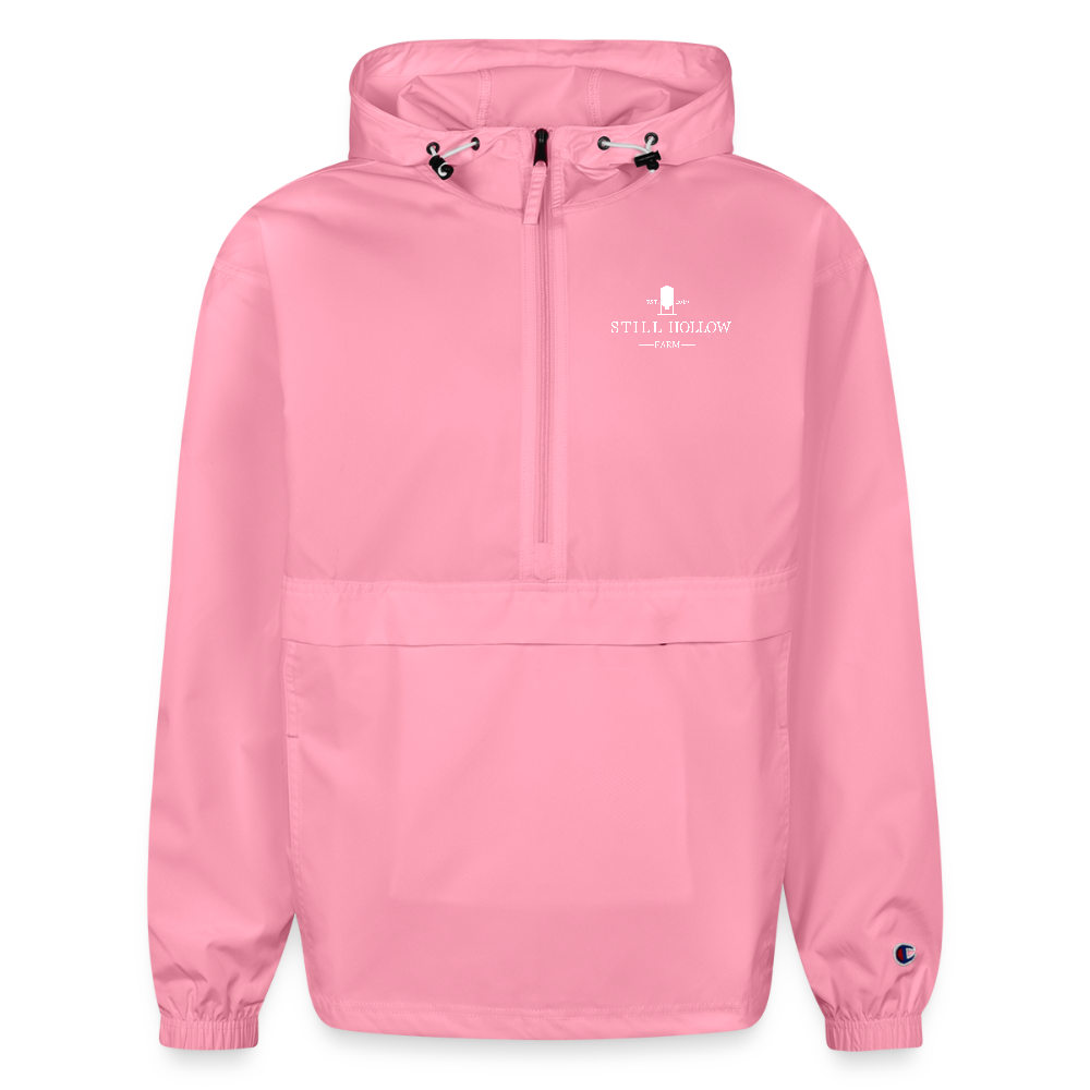 Champion Water-Resistant Packable Jacket - candy pink