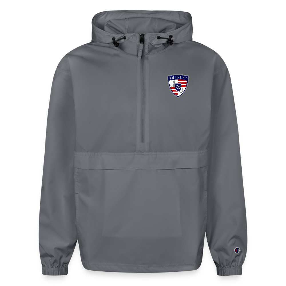 Champion Water-Resistant Packable Jacket - gray