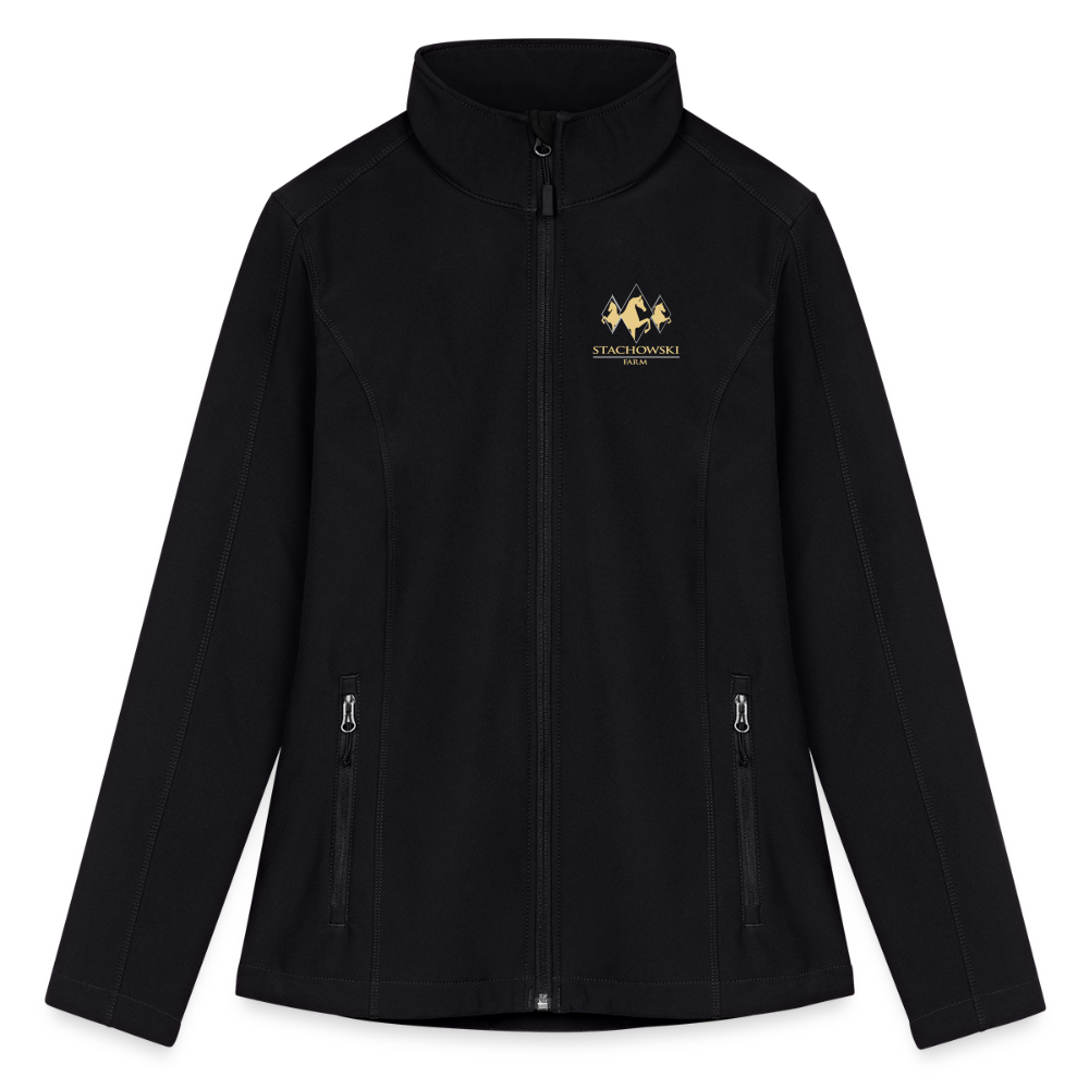 Women’s Soft Shell Jacket - black