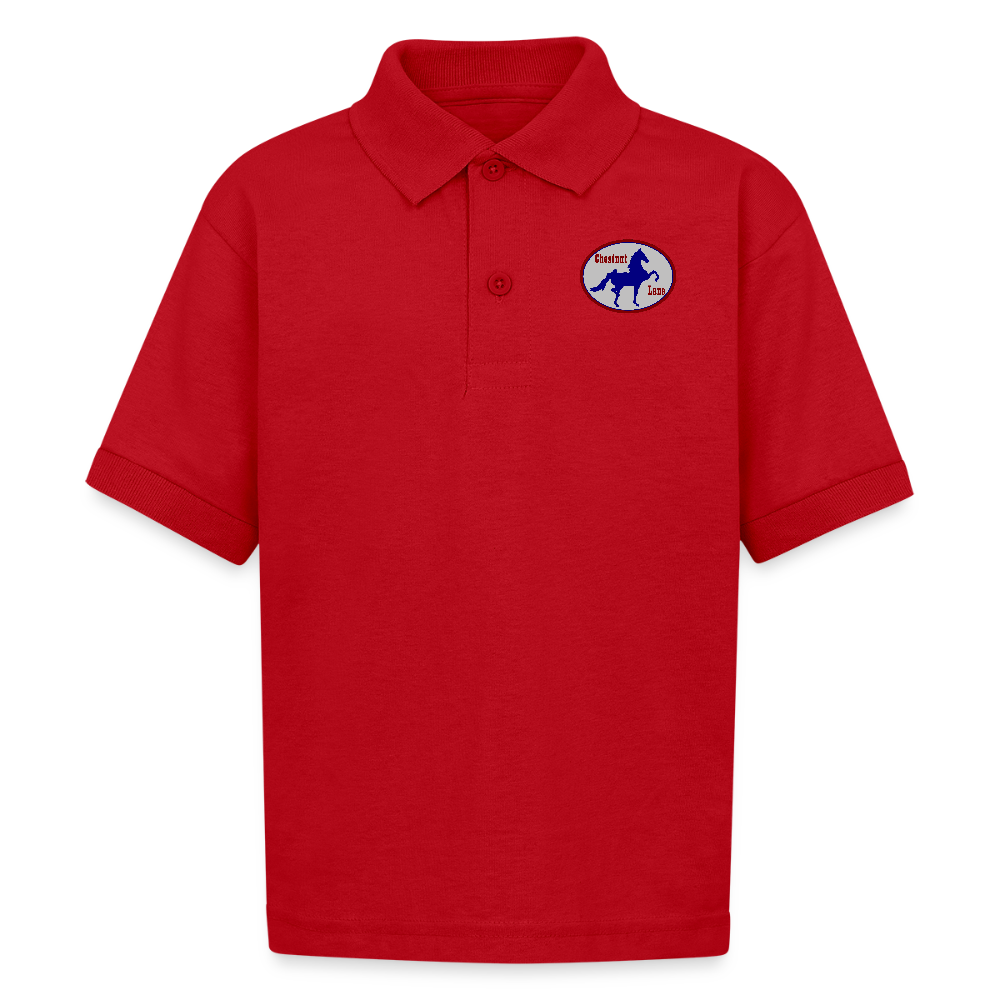 Kids Polo - red