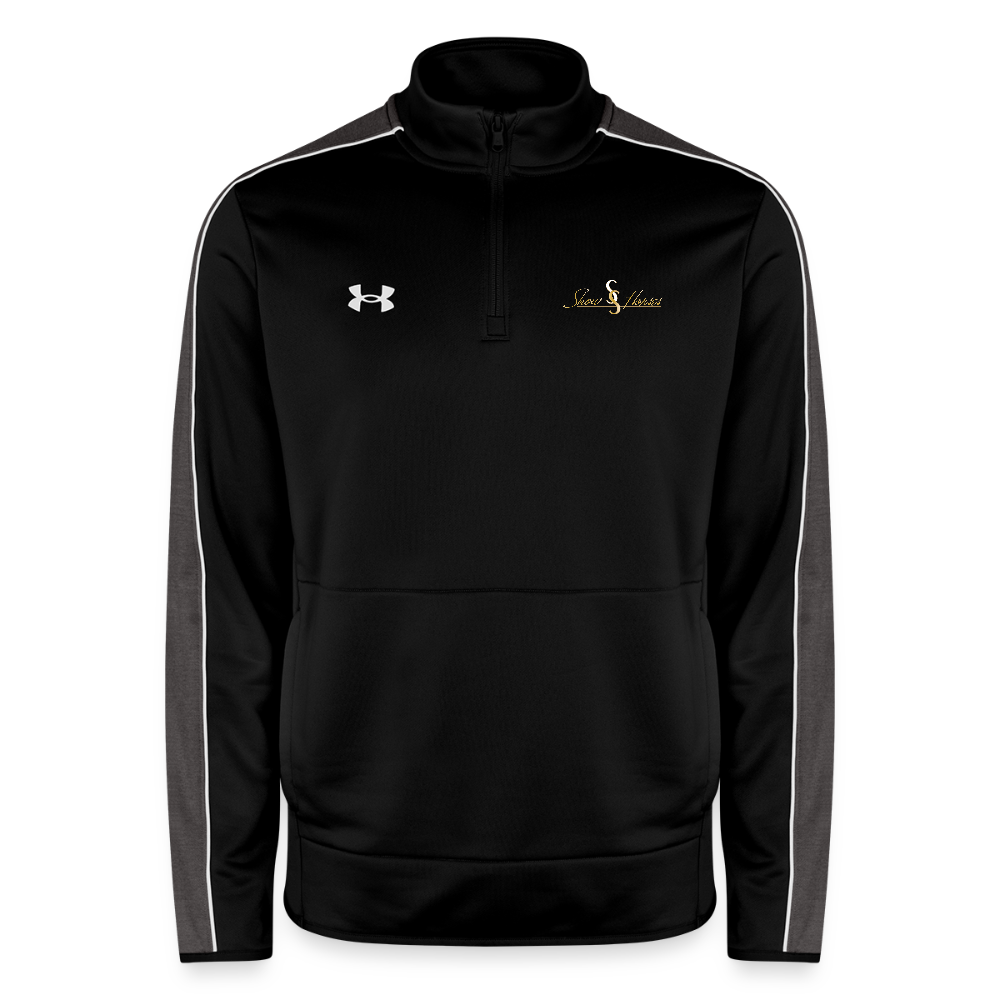 Under Armour Men's Command Quarter Zip 2.0 - black/white