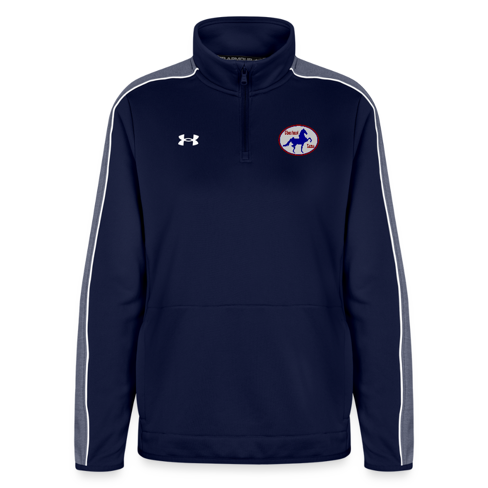 Under Armour Women's Command Quarter Zip 2.0 - navy/white