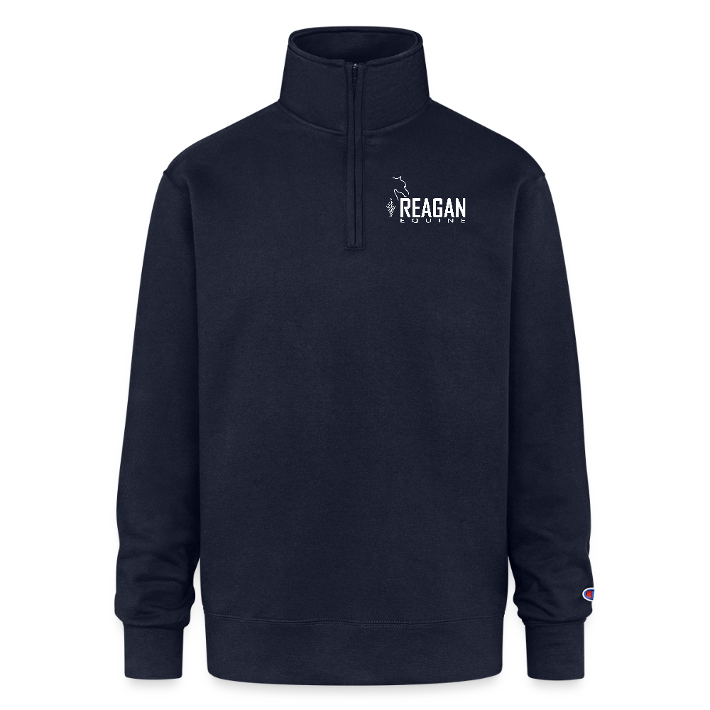 Champion Unisex Quarter Zip Sweatshirt - navy