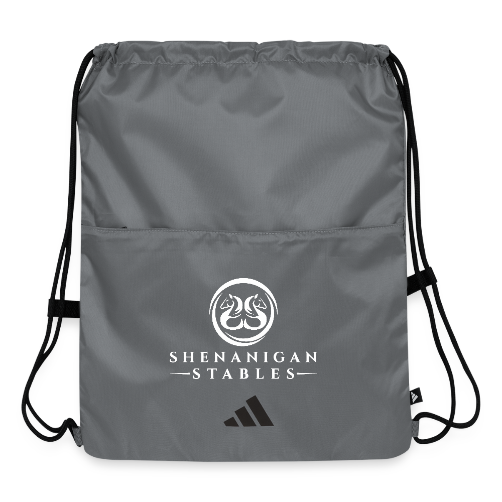 Adidas Drawstring Bag - slate