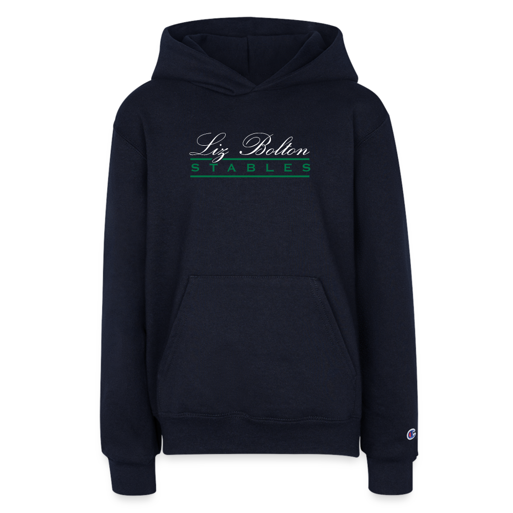 Champion Youth Hoodie - navy