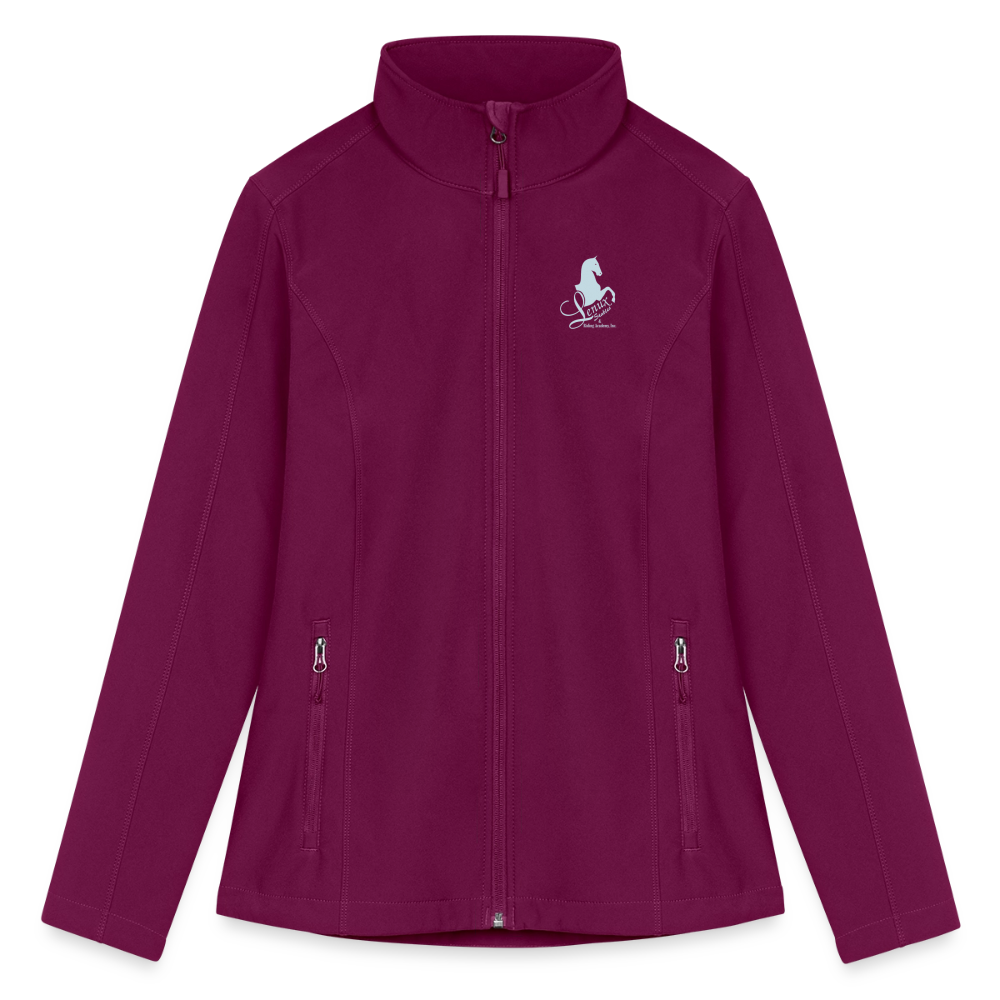 Women’s Soft Shell Jacket - raspberry