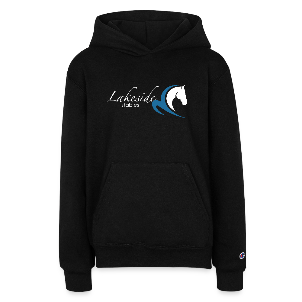 Champion Youth Hoodie - black