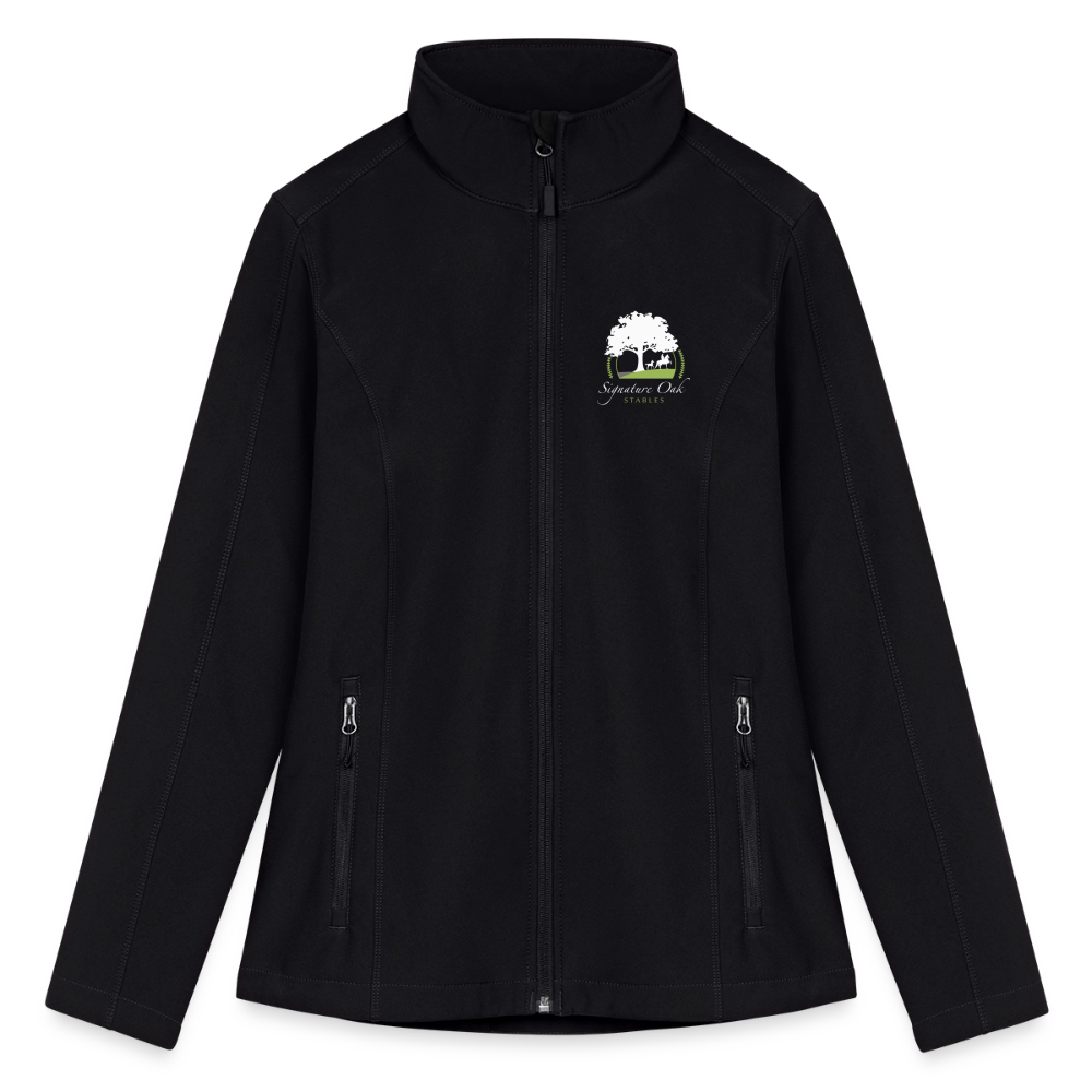 Women’s Soft Shell Jacket - black