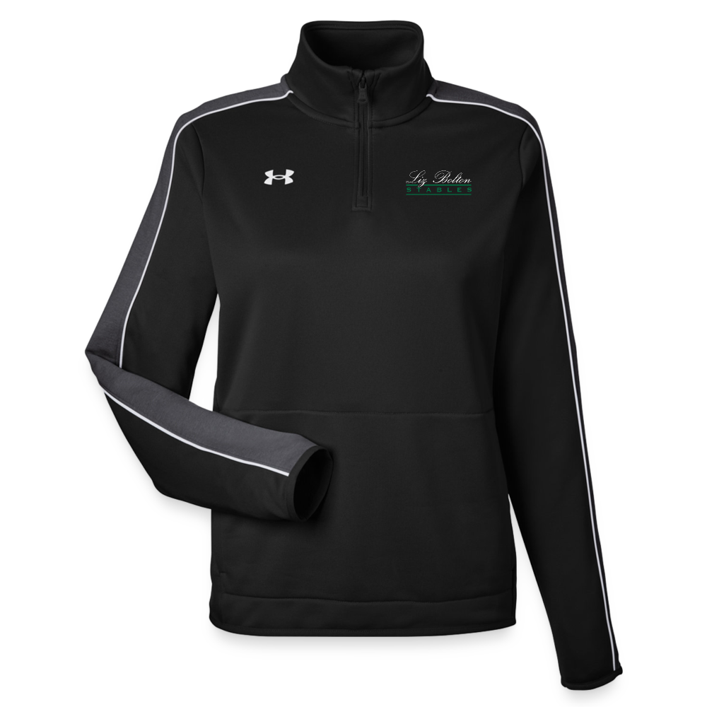 Under Armour Women's Command Quarter Zip 2.0 - black/white