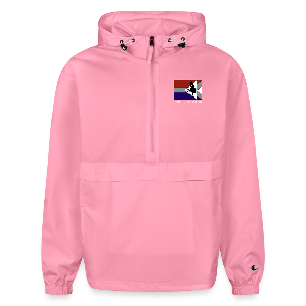 Champion Water-Resistant Packable Jacket - candy pink