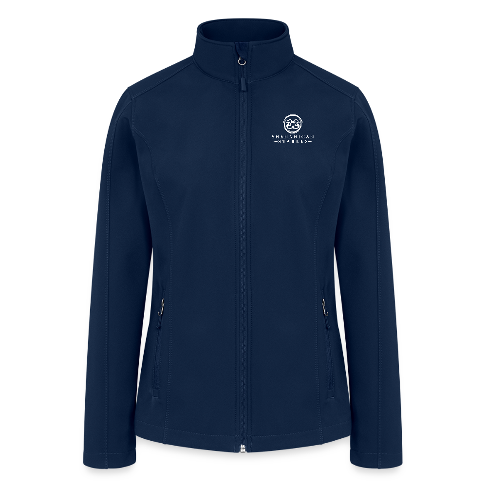 Women’s Soft Shell Jacket - navy