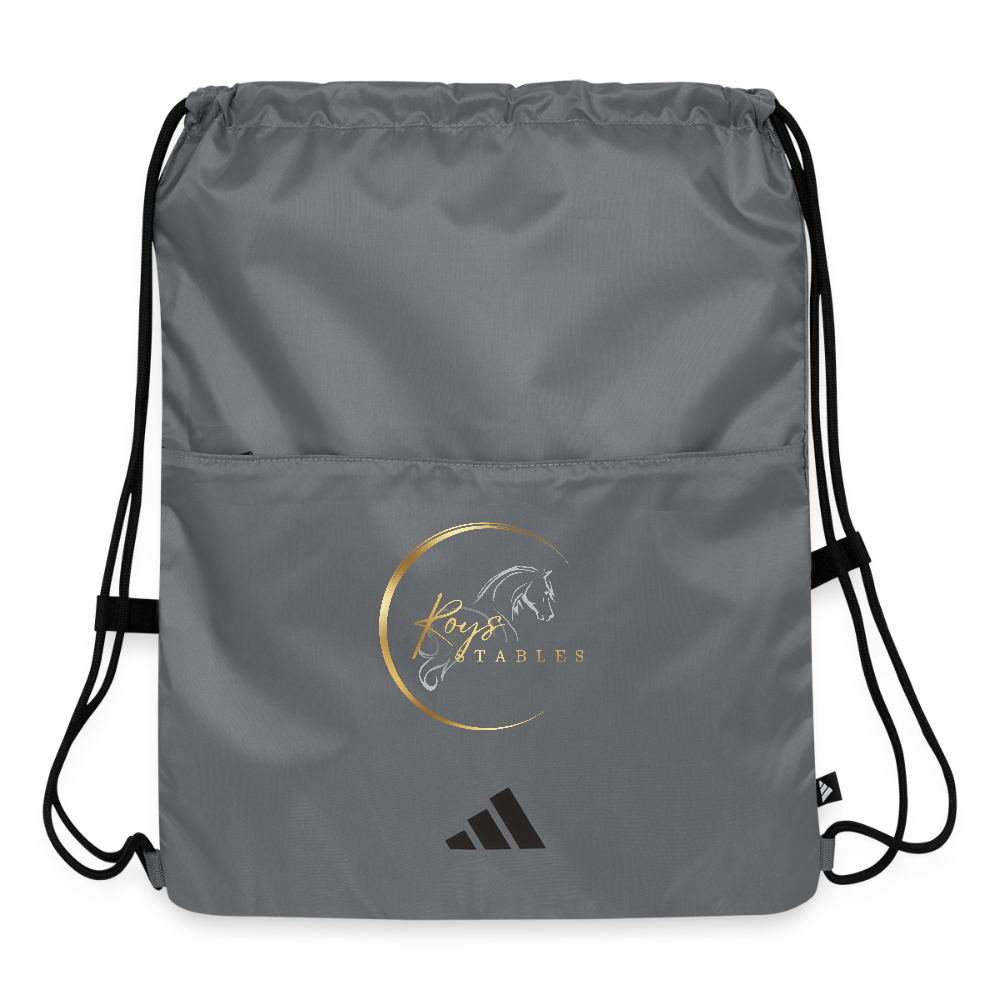 Adidas Drawstring Bag - slate