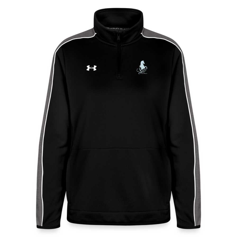 Under Armour Women's Command Quarter Zip 2.0 - black/white