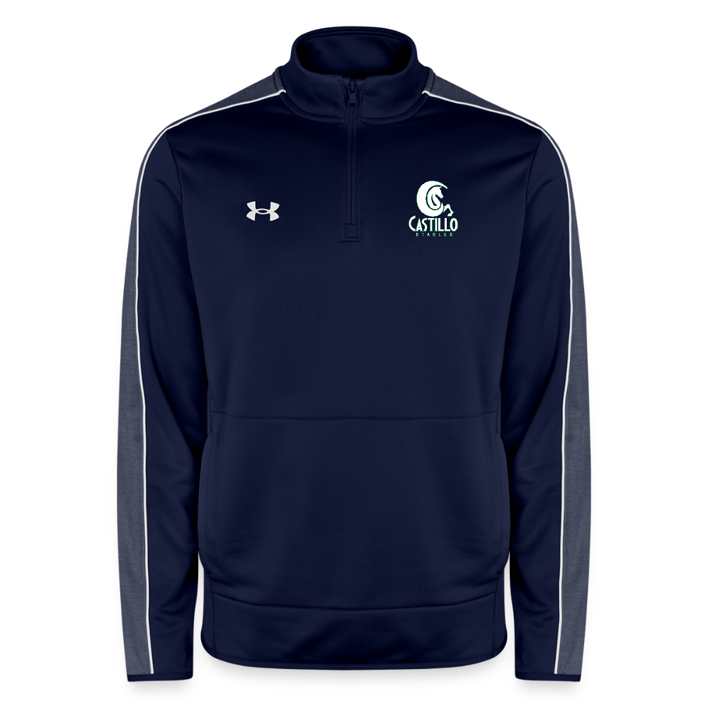 Under Armour Men's Command Quarter Zip 2.0 - navy/white