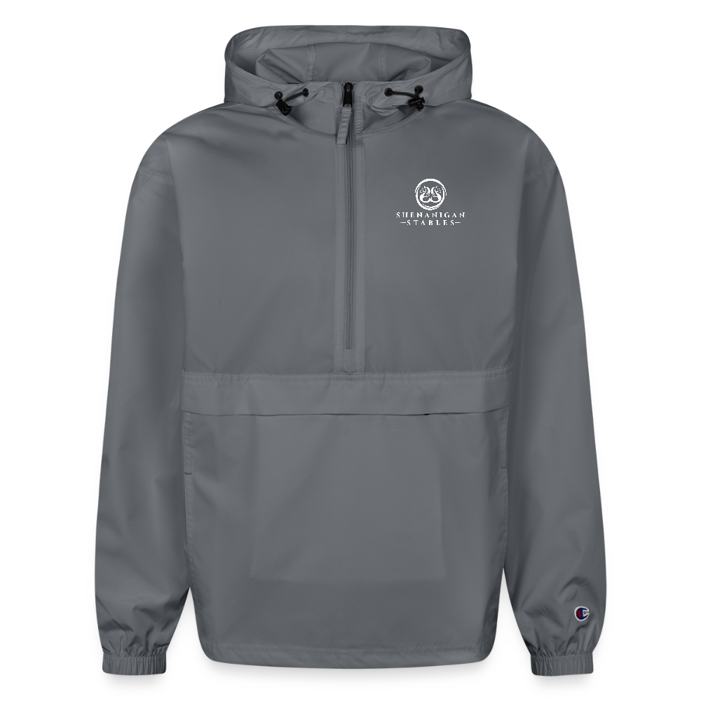 Champion Water-Resistant Packable Jacket - gray