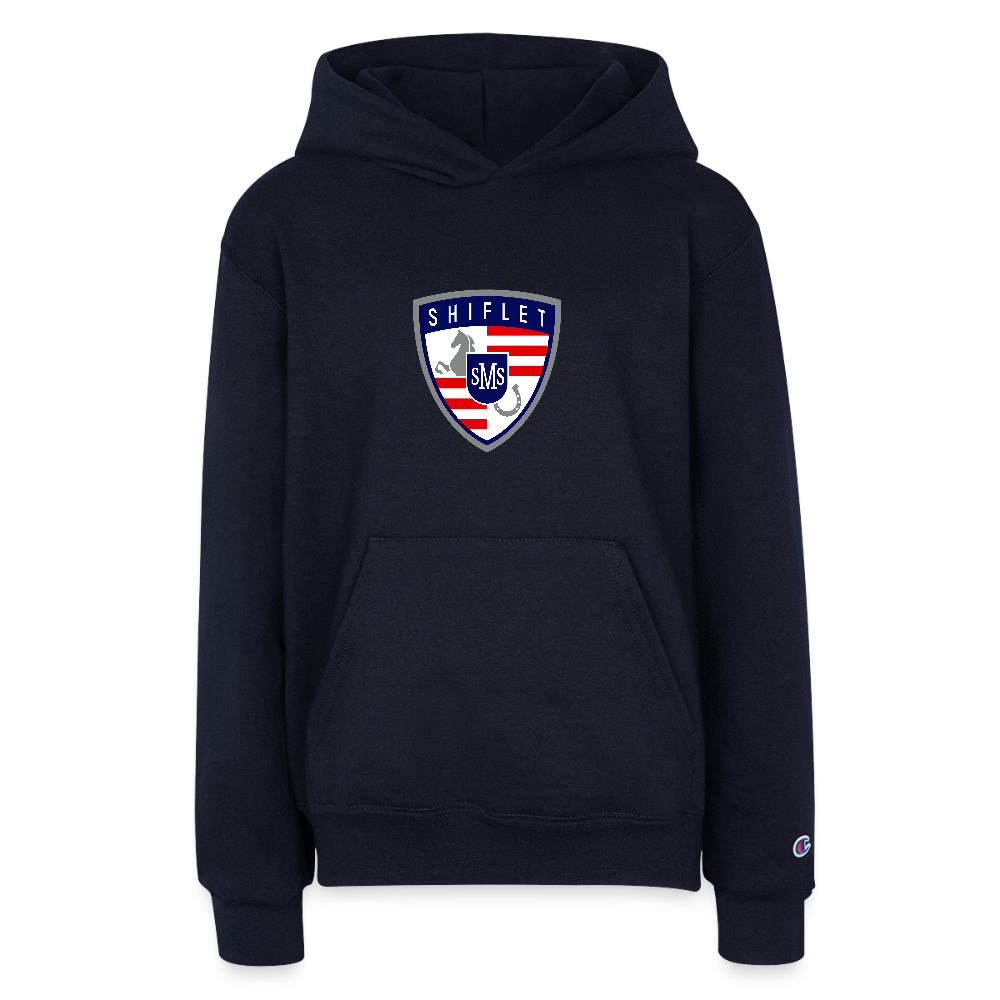 Champion Youth Hoodie - navy