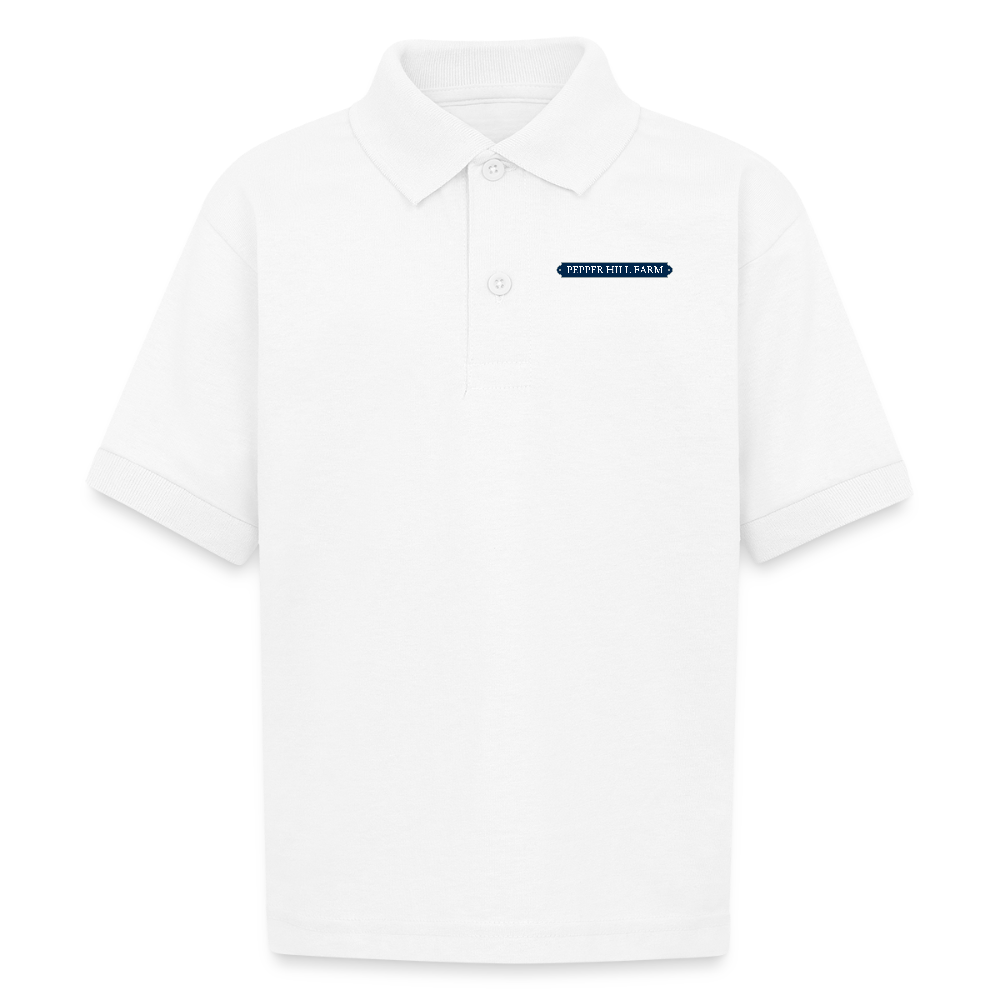 Kids Polo - white