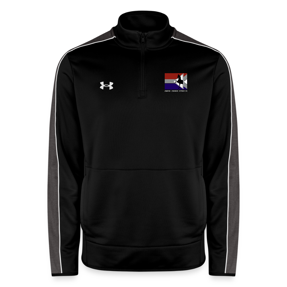 Under Armour Men's Command Quarter Zip 2.0 - black/white