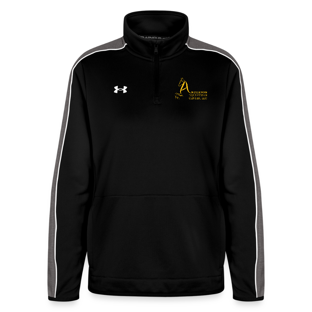 Under Armour Women's Command Quarter Zip 2.0 - black/white