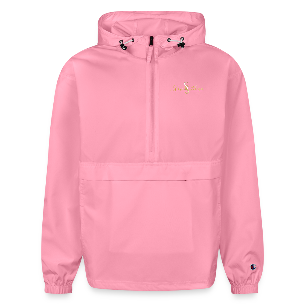 Champion Water-Resistant Packable Jacket - candy pink