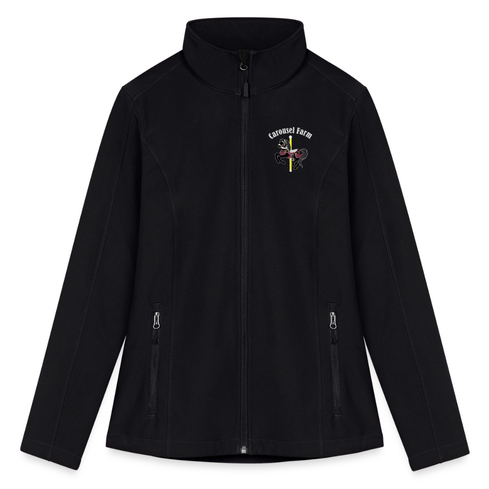 Women’s Soft Shell Jacket - black