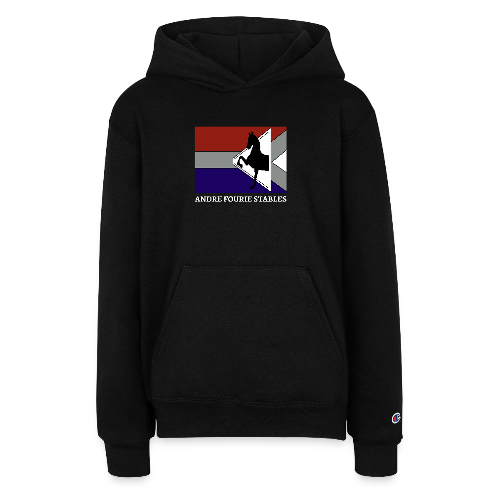 Champion Youth Hoodie - black