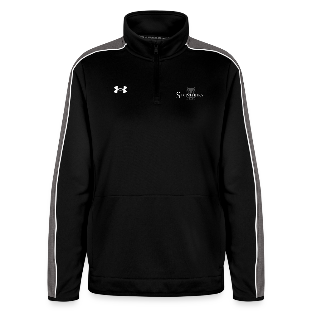 Under Armour Women's Command Quarter Zip 2.0 - black/white