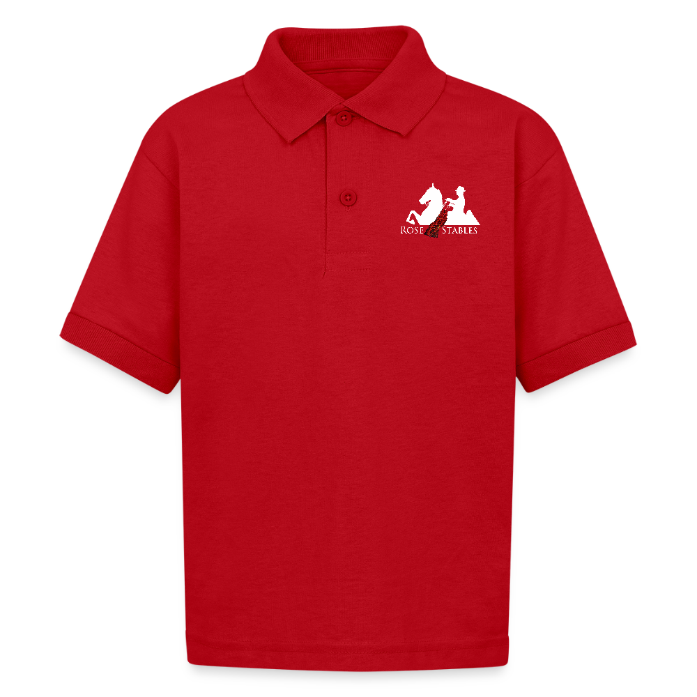 Kids Polo - red