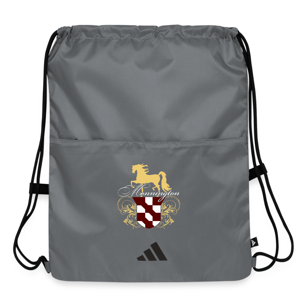 Adidas Drawstring Bag - slate