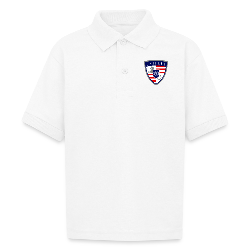 Kids Polo - white
