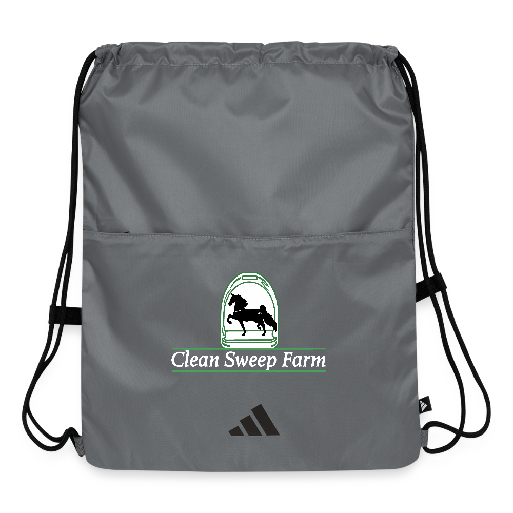 Adidas Drawstring Bag - slate