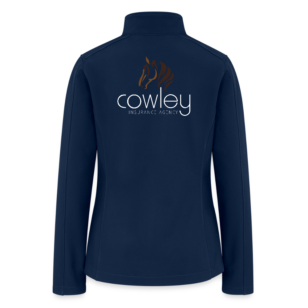 Women’s Soft Shell Jacket - navy