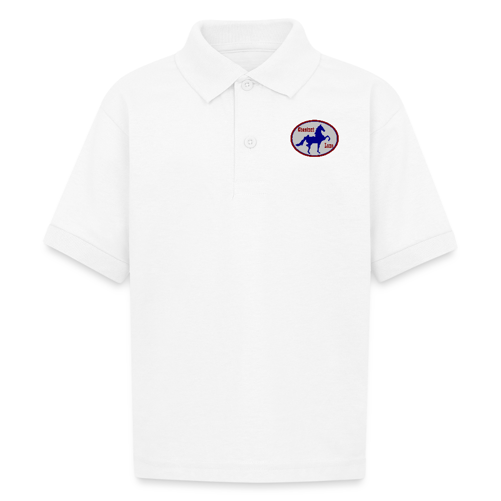 Kids Polo - white