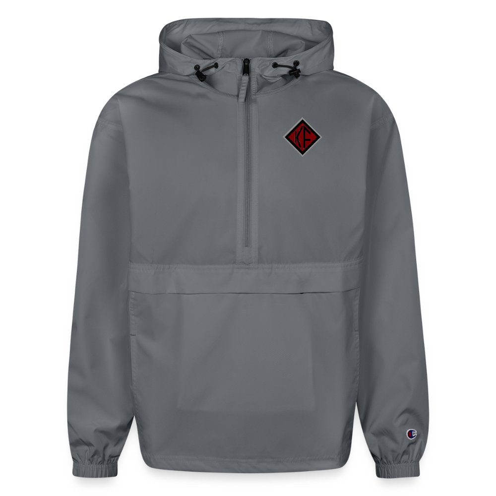 Champion Water-Resistant Packable Jacket - gray