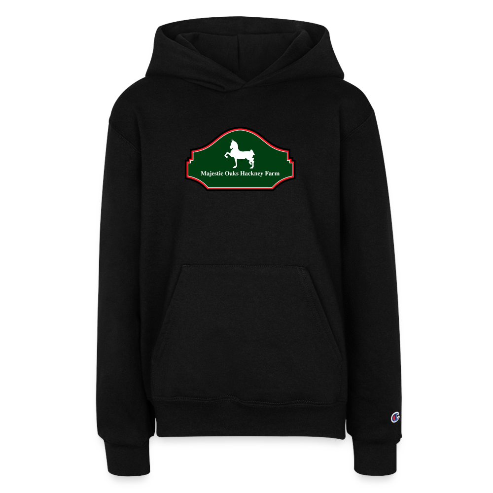Champion Youth Hoodie - black