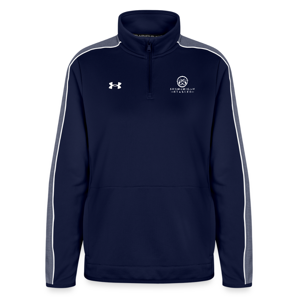 Under Armour Women's Command Quarter Zip 2.0 - navy/white
