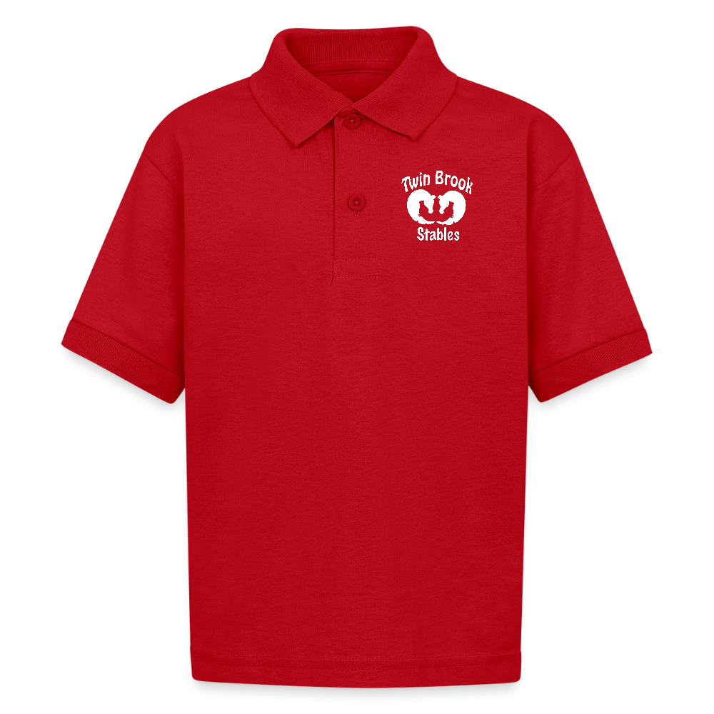 Kids Polo - red