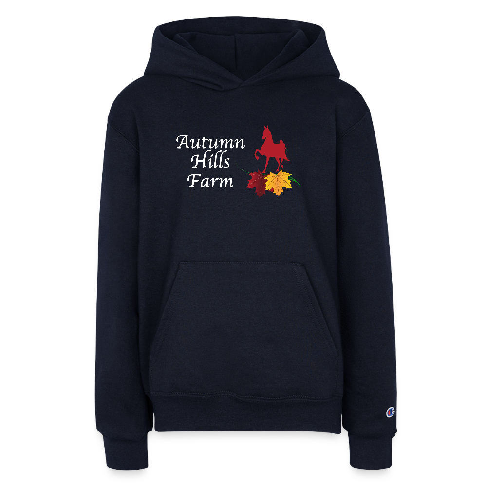 Champion Youth Hoodie - navy