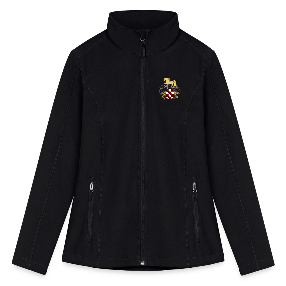 Women’s Soft Shell Jacket - black
