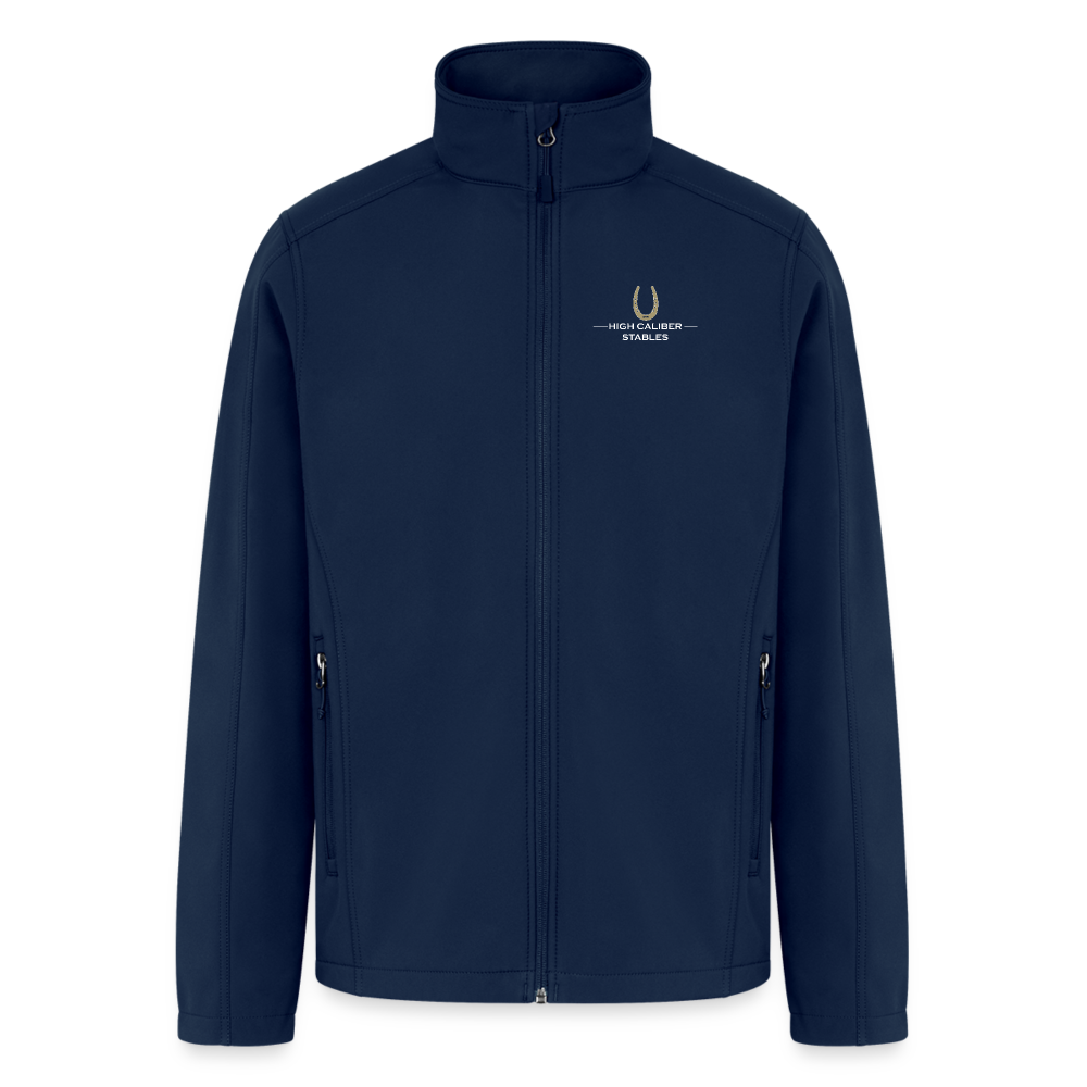 High Caliber Men’s Soft Shell Jacket - navy
