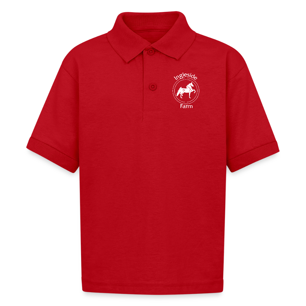 Kids Polo - red