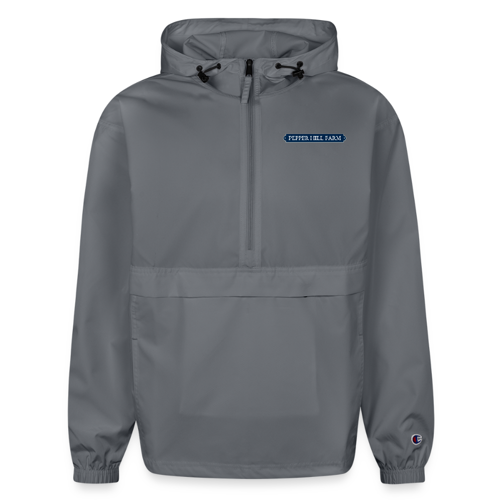 Champion Water-Resistant Packable Jacket - gray
