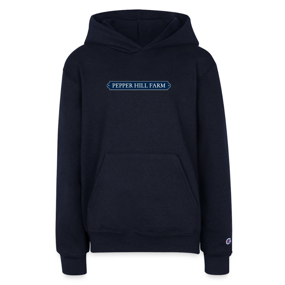 Champion Youth Hoodie - navy