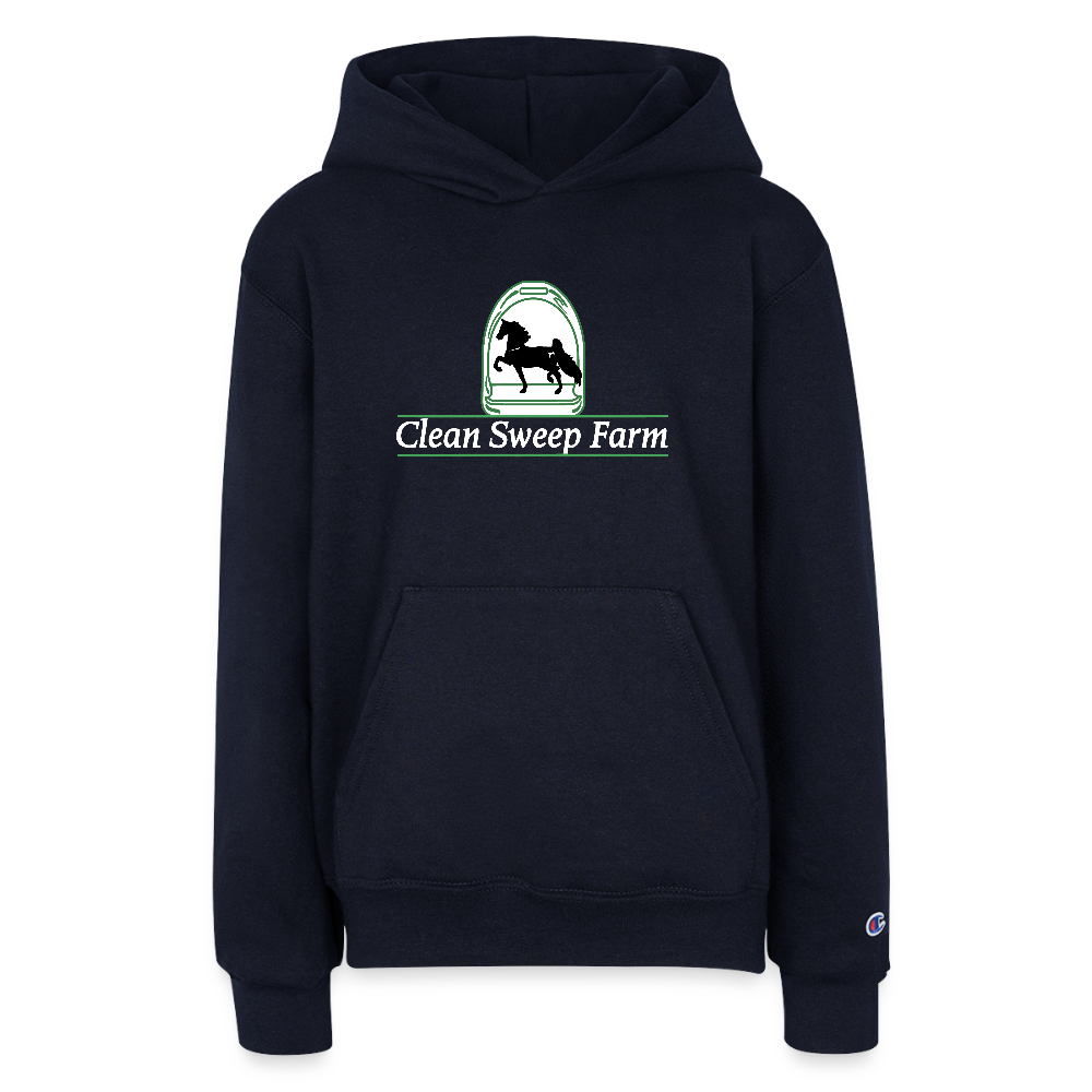 Champion Youth Hoodie - navy