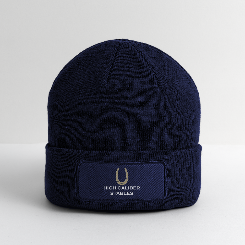 High Caliber Patch Beanie - navy