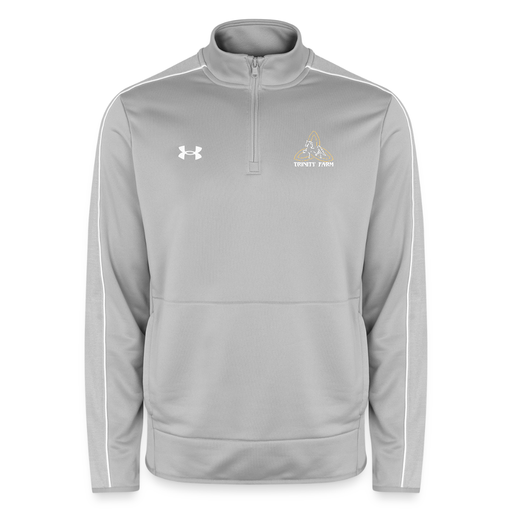 Under Armour Men's Command Quarter Zip 2.0 - light gray