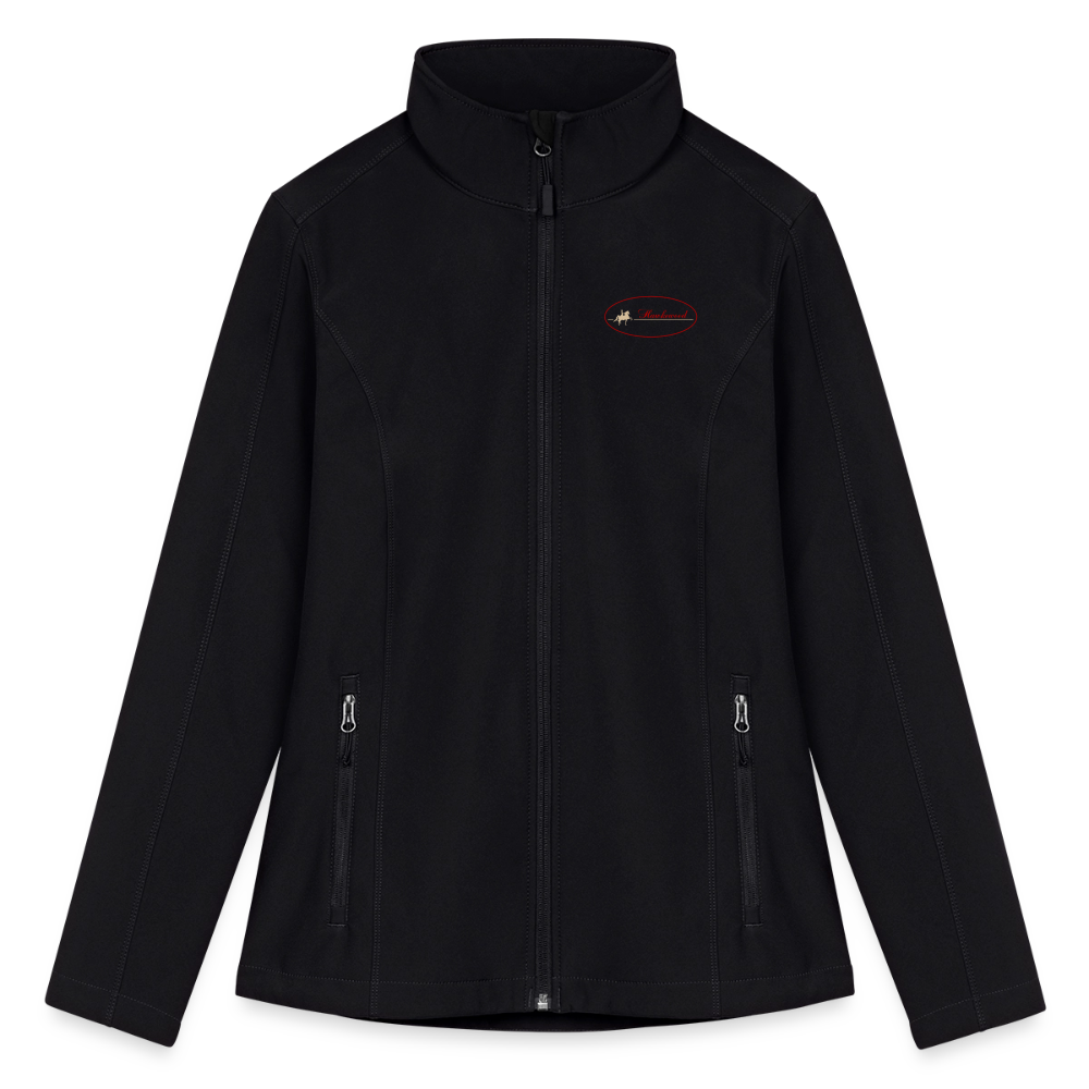 Women’s Soft Shell Jacket - black