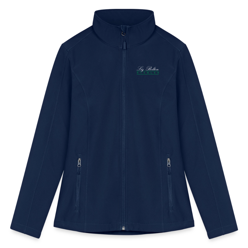 Women’s Soft Shell Jacket - navy